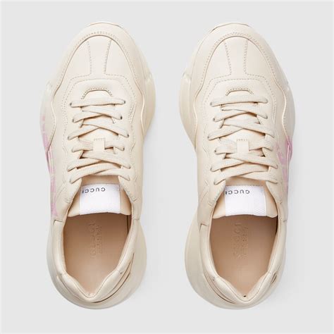 women's rhyton 'lemon gucci' sneaker|Gucci Rhyton Logo Sneaker (Women) .